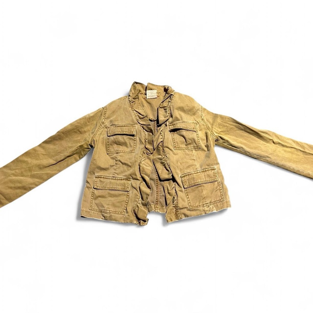 Vintage Free People Khaki Utility Jacket